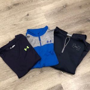 Bundle of Under Armour Boys YXL.